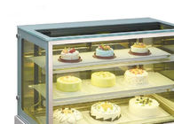 3 холодильник дисплея торта слоя 1500mm 750w