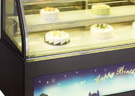 Прозрачный стеклянный холодильник дисплея торта 670W 1220mm