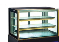 Закаленный холодильник дисплея торта 450W стекла 1200mm