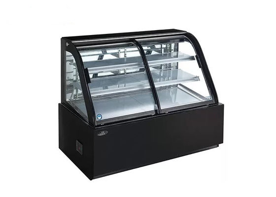 Передний холодильник дисплея торта дверей открытия 220V 900W