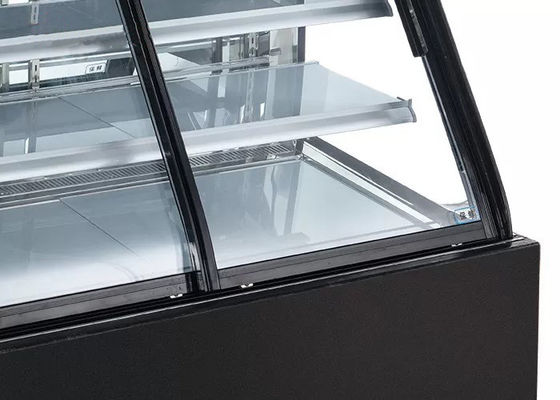 Передний холодильник дисплея торта дверей открытия 220V 900W
