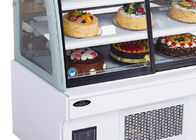 Охлаждая быстрый холодильник дисплея торта 900w 1800mm