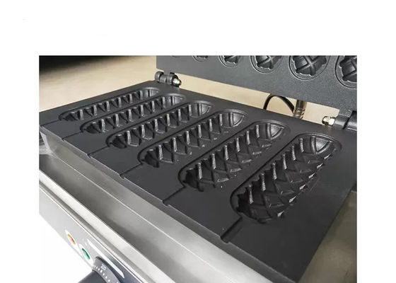 Создатель вафли хот-дога 1.55Kw нержавеющей стали 390mm